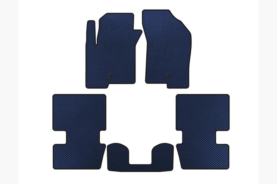 Dodge Caliber 2006–2011 EVA automatten (HB, blauw) Image