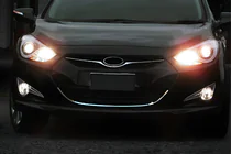 Hyundai I-40 2011–2019 Grilleomlijsting (1 st., RVS) foto 1