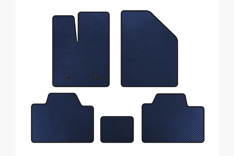 Ford Edge 2006–2014 EVA automatten (Blauw) Image