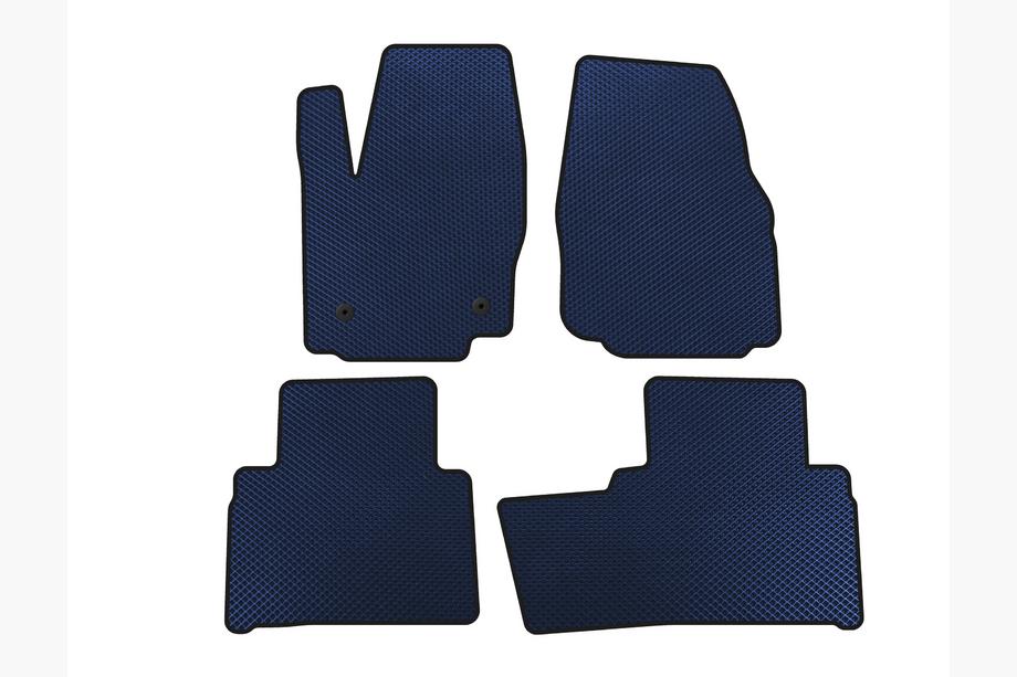 Ford Galaxy 2007–2015 EVA vloermatten (2 rijen, blauw) Image
