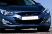 Hyundai I-40 2011–2019 Chroom ringen voor mistlampen (2 stuks, RVS) foto 1