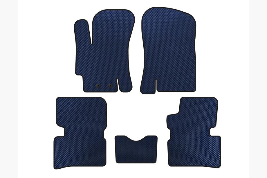 Hyundai Accent 2006–2010 EVA automatten (SD, blauw) Image