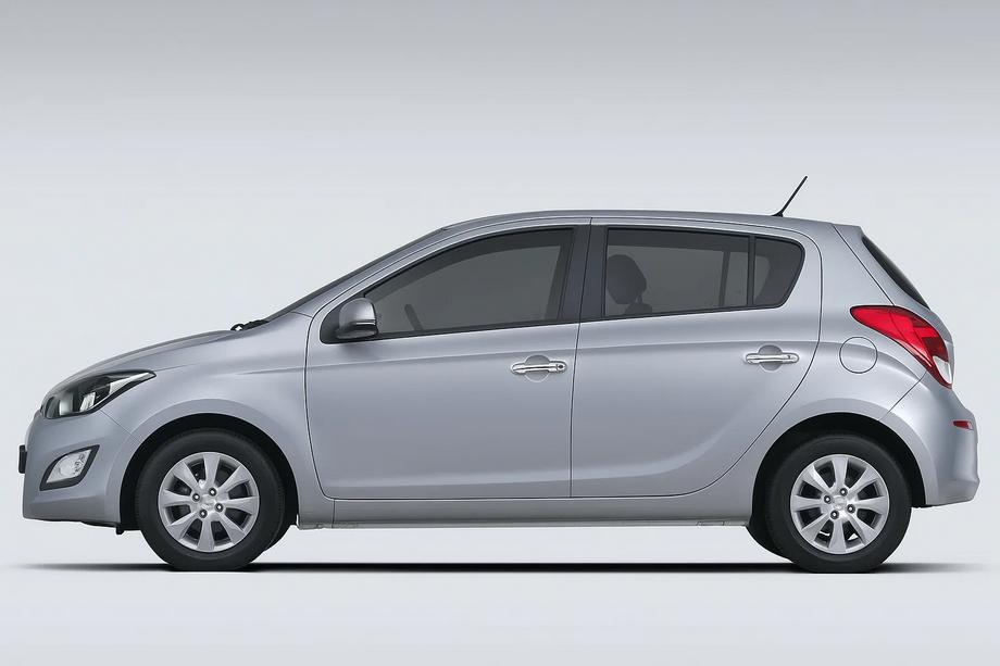 Hyundai I-20 2012–2014 RVS deurgreep covers (4 stuks) OmsaLine - Italiaans roestvrij staal Image