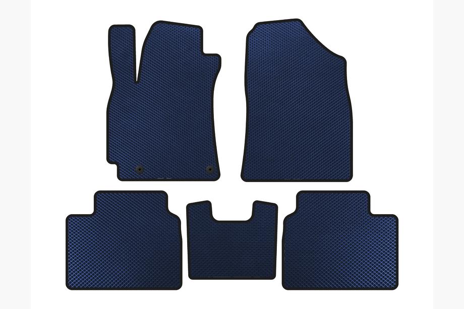 Hyundai Elantra (CN7) 2020– EVA automatten (SD, blauw) Image