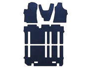 Hyundai H300, H1, Starex 2008–2020 EVA automatten (complete set interieur, blauw) foto 1