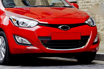 Hyundai I-20 2012–2014 RVS sierlijst voor grille foto 1