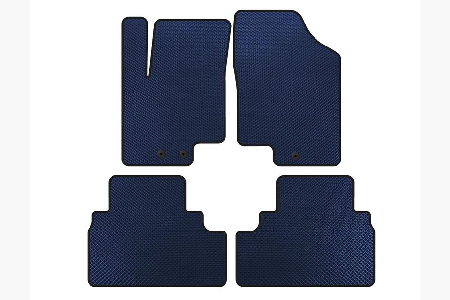 Kia Venga 2010–2019 EVA automatten (Blauw) Image