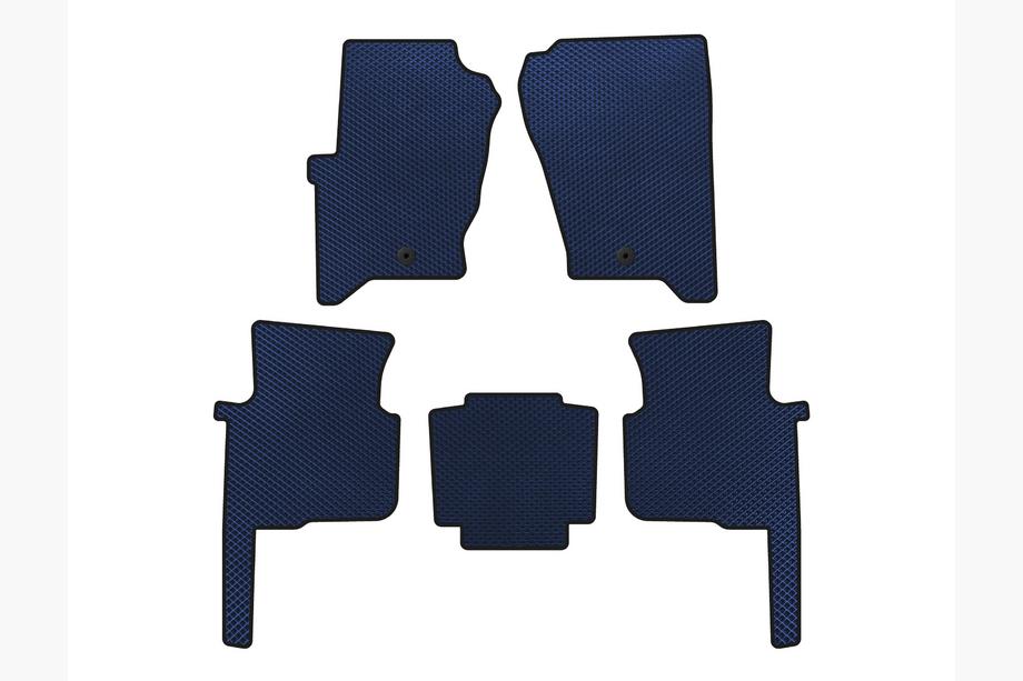 Land Rover Discovery III 2004–2009 EVA automatten (Blauw) Image