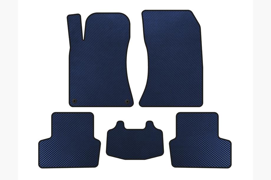 Mercedes CLA C117 2013–2019 EVA automatten (SD, blauw) Image