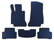 Mercedes C-klasse W205 2014–2021 EVA automatten (SD, blauw) foto 1