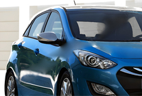 Hyundai I-30 2012–2017 Spiegelkappen zonder richtingaanwijzer (set 2 stuks, RVS) OmsaLine - Italiaans roestvrij staal foto 1