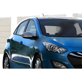 Spiegelkappen zonder richtingaanwijzer (set 2 stuks, RVS) Hyundai I-30 2012–2017 foto 1