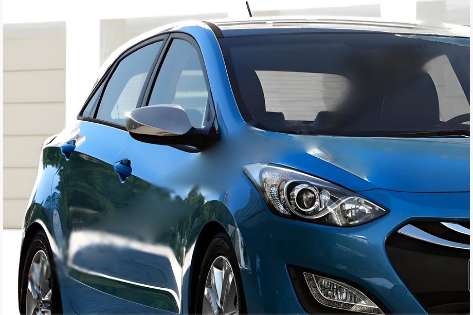 Hyundai I-30 2012–2017 Spiegelkappen zonder richtingaanwijzer (set 2 stuks, RVS) OmsaLine - Italiaans roestvrij staal Image