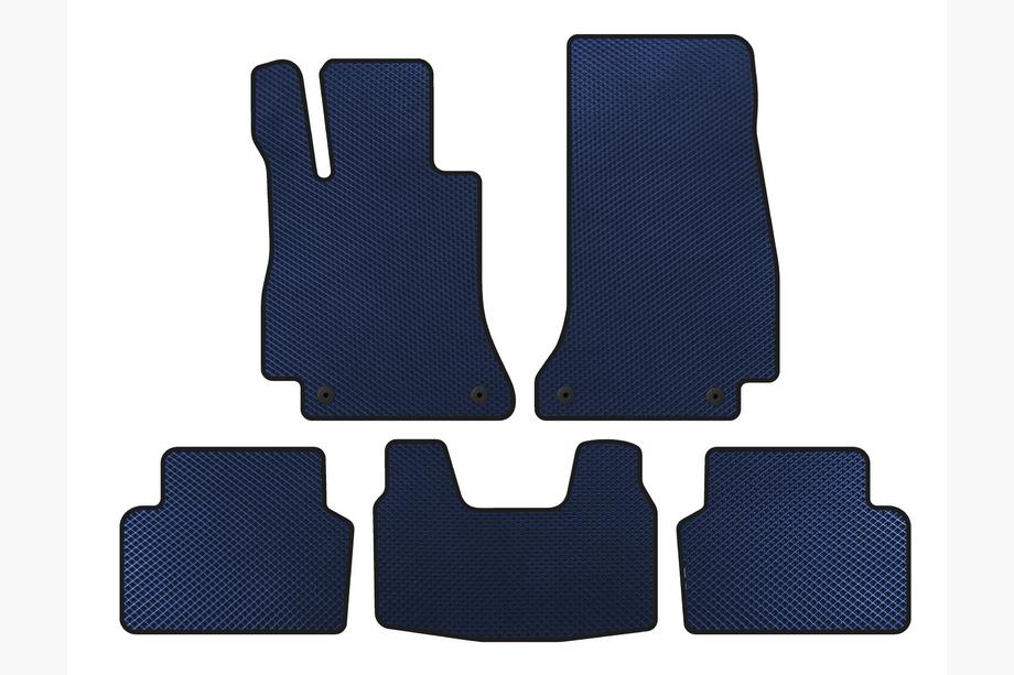 Mercedes E-class W213 2016–2023 EVA automatten (SD, blauw) Image