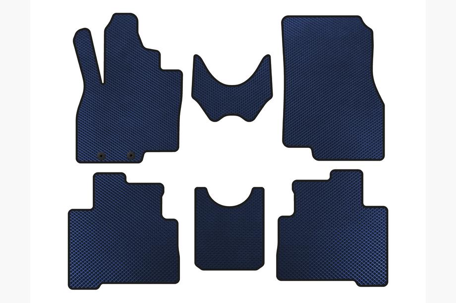 Mitsubishi Grandis 2003–2011 EVA vloermatten (2 rijen, blauw) Image