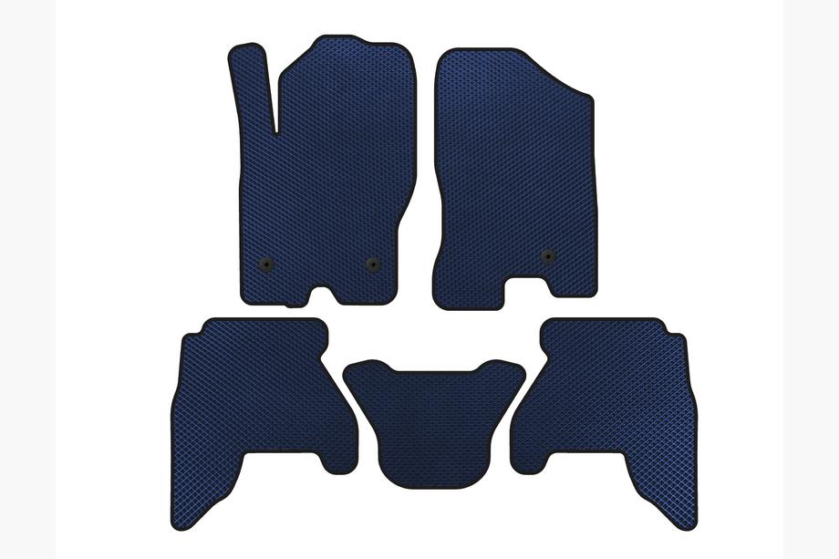 Nissan Pathfinder R51 2005–2014 EVA vloermatten (2 rijen, Blauw, 2010-2014) Image
