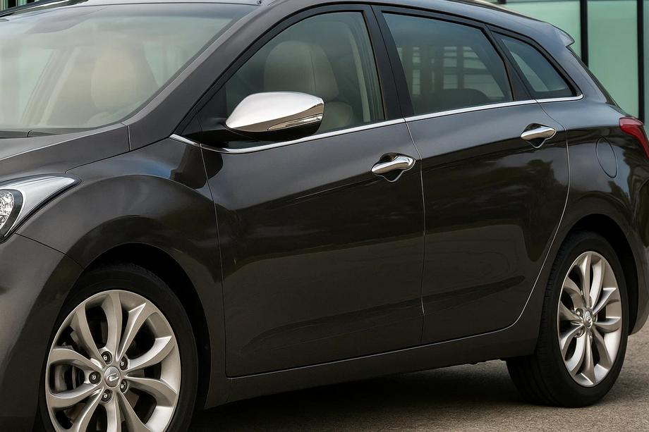 Hyundai I-30 2012–2017 Sierlijsten zijruiten (SW, RVS) Image