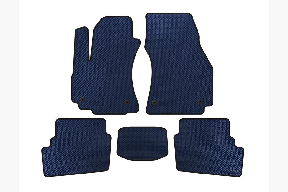 Opel Zafira A 1998–2005 EVA automatten voor het interieur (2 rijen, 2003-2005, 7-zits, Blauw) Image