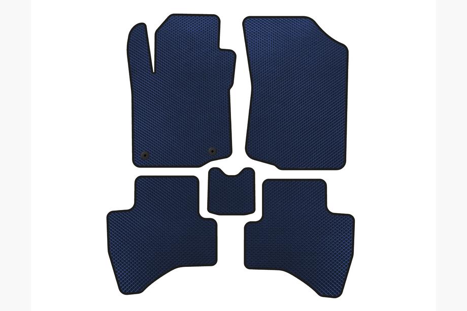 Peugeot 107 2005–2014 EVA automatten (HB, blauw) Image