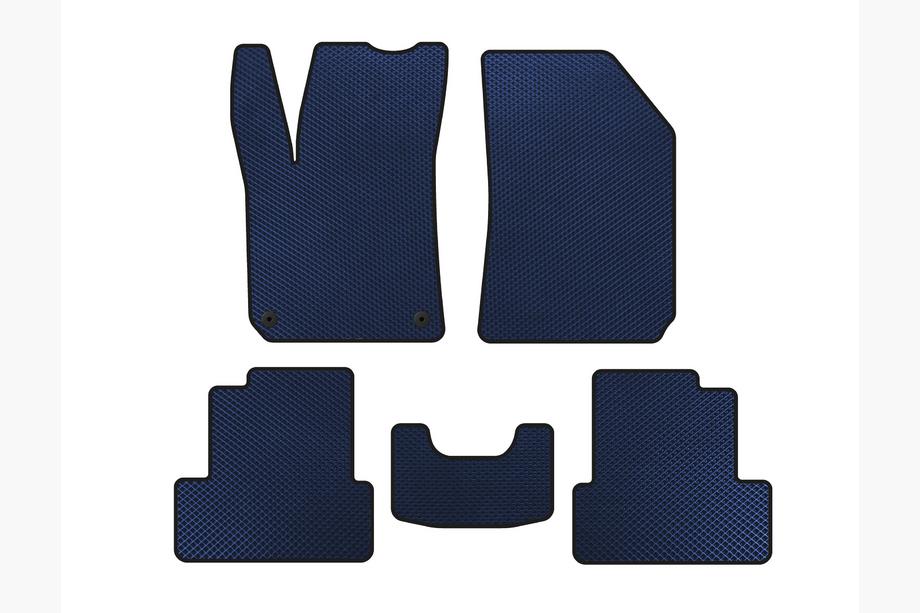 Peugeot 308 2014–2021 EVA automatten voor interieur (blauw, HB) Image