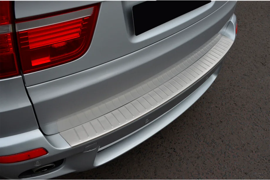 BMW X5 E70 2007–2013 OmsaLine rvs chromen achterbumperbeschermer Foto 2