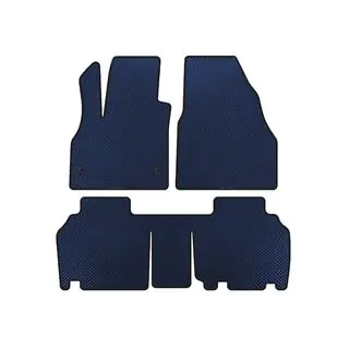 EVA automatten (2 rijen, 5-deurs/7-zits, blauw)
