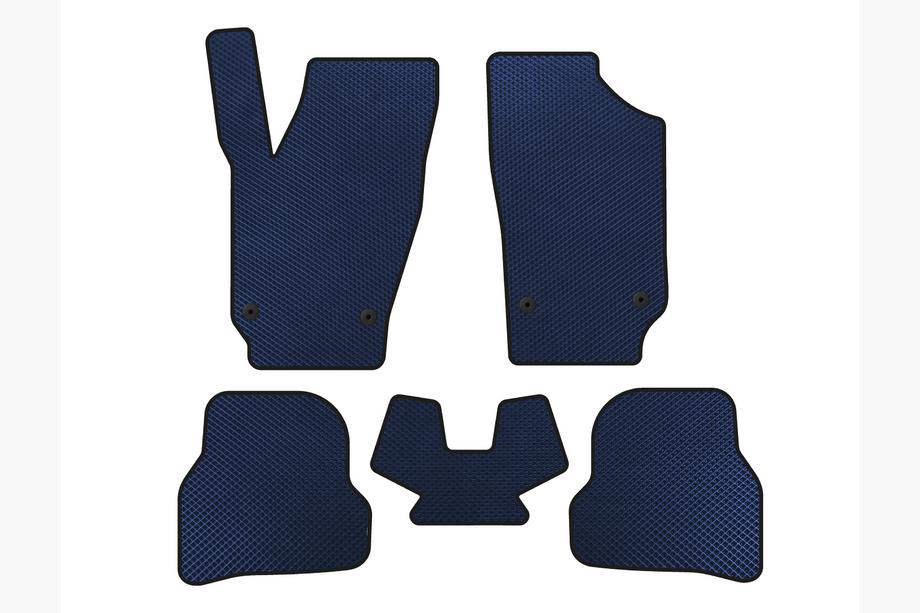 Seat Ibiza 2010–2017 EVA automatten voor interieur (2010-2012, HB, 5-deurs, Blauw) Image