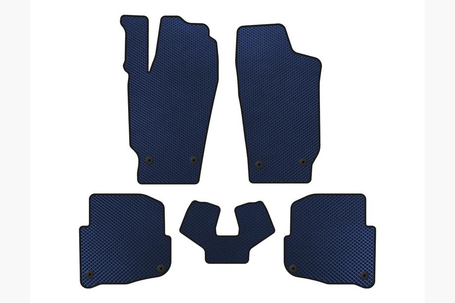 Skoda Fabia 2000–2007 EVA automatten (SD, blauw) Image