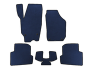 Skoda Fabia 2007–2014 EVA automatten (2010-2014, SW, blauw) foto 1