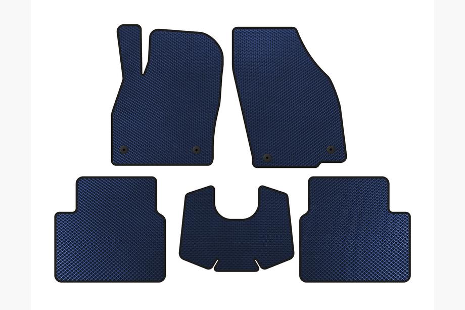 Skoda Kamiq 2019– EVA automatten (automaat, blauw) Image