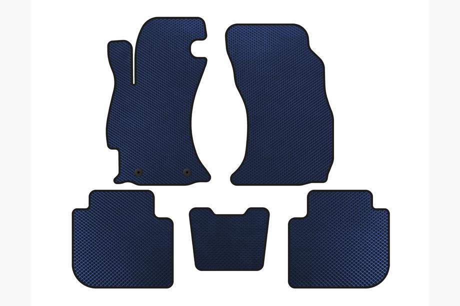 Subaru Forester 2013–2018 EVA vloermatten (2013-2017, Blauw) Image