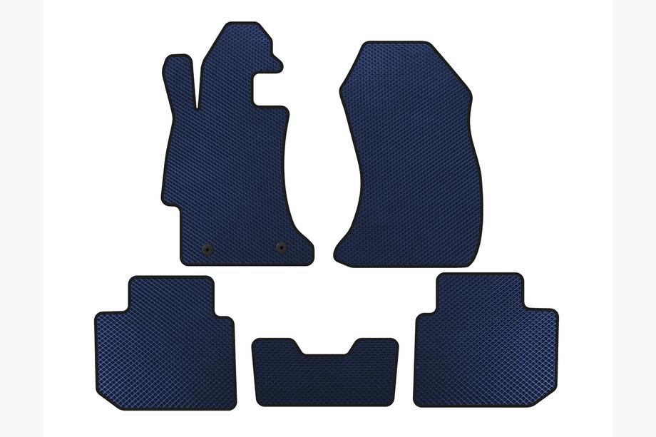 Subaru Impreza 2011–2016 EVA automatten (SD, blauw) Image