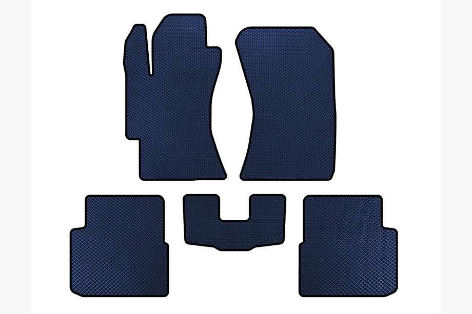 Subaru Impreza 2007–2011 EVA automatten (HB, blauw) Image