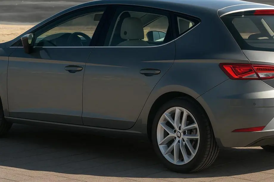 Seat Leon 2013–2020 Raamlijsten voor zijruiten (5-deurs, 8-delig, RVS) Image