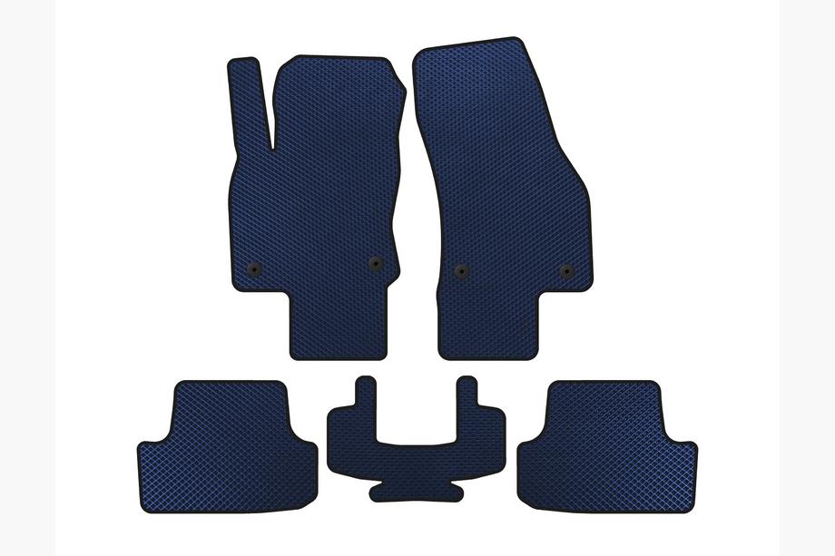 Volkswagen T-Roc 2017–2025 EVA automatten (5-deurs, blauw) Image