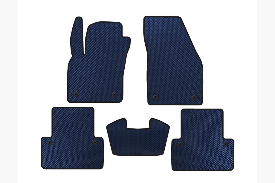 Volvo V50 2004–2012 EVA automatten (2007-2012, SW, Blauw) Image