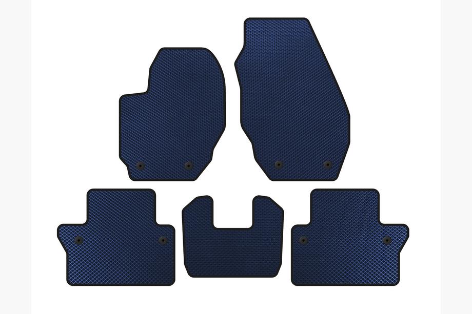 Volvo V70 2007–2013 EVA automatten (Blauw) Image