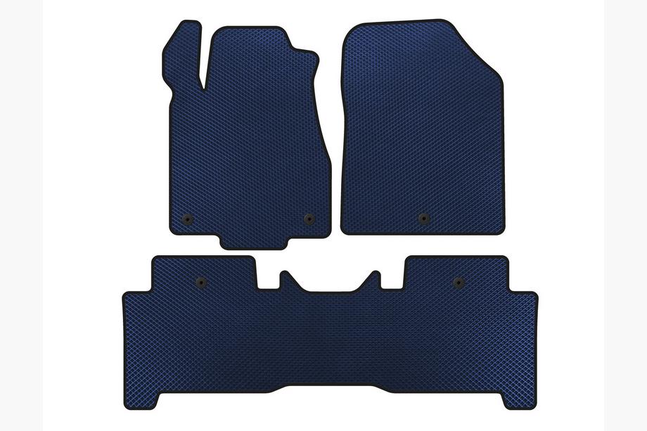 Acura MDX 2007–2013 EVA vloermatten (2 rijen, blauw) Image