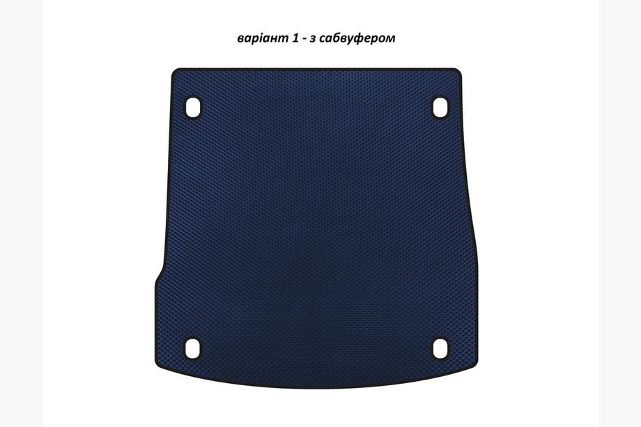 Alfa Romeo Stelvio 2016– EVA V-1 kofferbakmat (met subwoofer, blauw) Image
