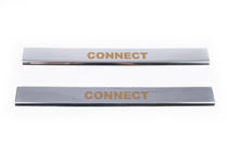 Ford Connect 2010–2013 Instaplijsten Carmos V1 (set 2 stuks, RVS) foto 2