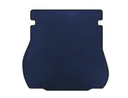 Audi A4 B5 1994–2001 EVA kofferbakmat V-1 (Avant, Blauw) foto 1