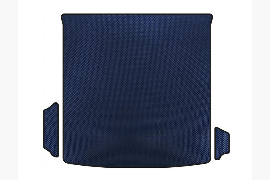 Audi Q8 2018– EVA V-1 kofferbakmat (Blauw) Image