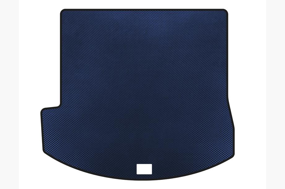 Hyundai Santa Fe 4 2018–2023 EVA kofferbakmat (voor Grand, blauw) Image