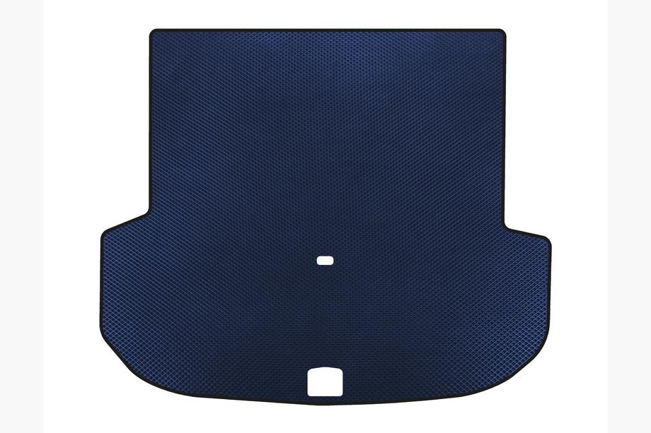 Kia Sorento III UM 2014–2020 EVA kofferbakmat (2014-2018, 5-zits, Blauw) Foto 1