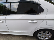 Citroen C-Elysee 2013–2022 Raamomlijsting (RVS) 6 stuks, OmsaLine (met kwartierruit) foto 2