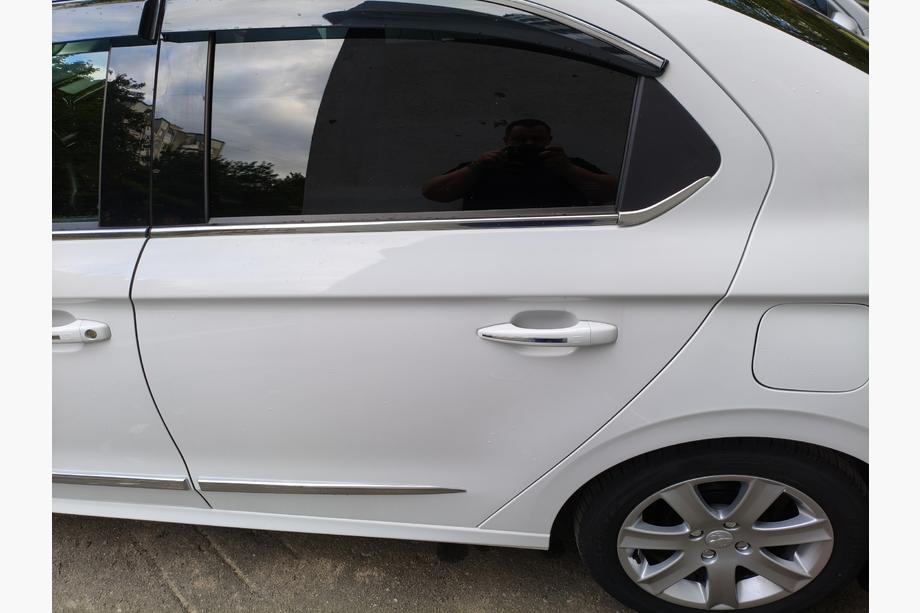 Citroen C-Elysee 2013–2022 Raamomlijsting (RVS) 6 stuks, Carmos (met driehoeksruit) Foto 2