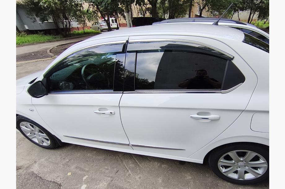 Citroen C-Elysee 2013–2022 Raamomlijsting (RVS) 6 stuks, Carmos (met driehoeksruit) Foto 3
