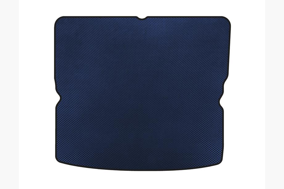 Opel Zafira B 2005–2011 EVA kofferbakmat (met overlap naar 3e rij, blauw) Image