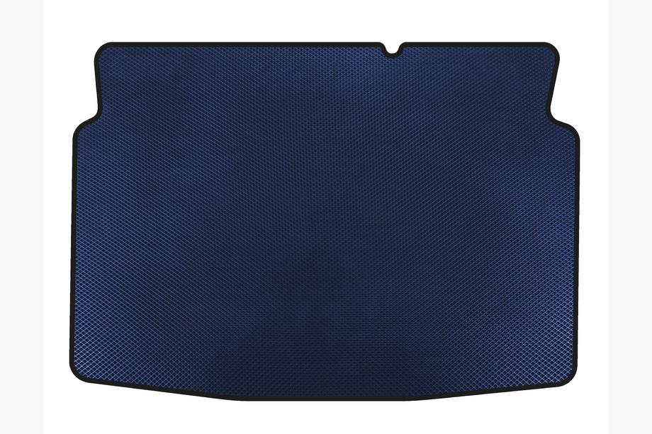 Peugeot 207 2006–2014 EVA kofferbakmat (HB, 5-deurs, blauw) Foto 1