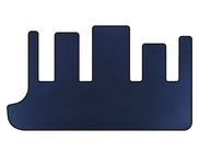 Chrysler Voyager 2001–2007 EVA kofferbakmat (voor Grand Voyager, blauw) foto 3